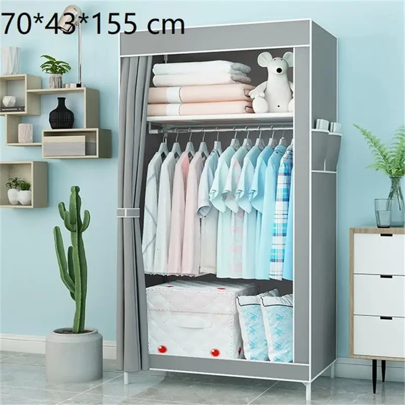 MODEL L Мебель и домашний интерьер Armazenamento для хранения Garderobe Yatak Odasi мобильный шкаф Armario Ropa мобильный шкаф для общежития Mueble шкаф - Цвет: MODEL L
