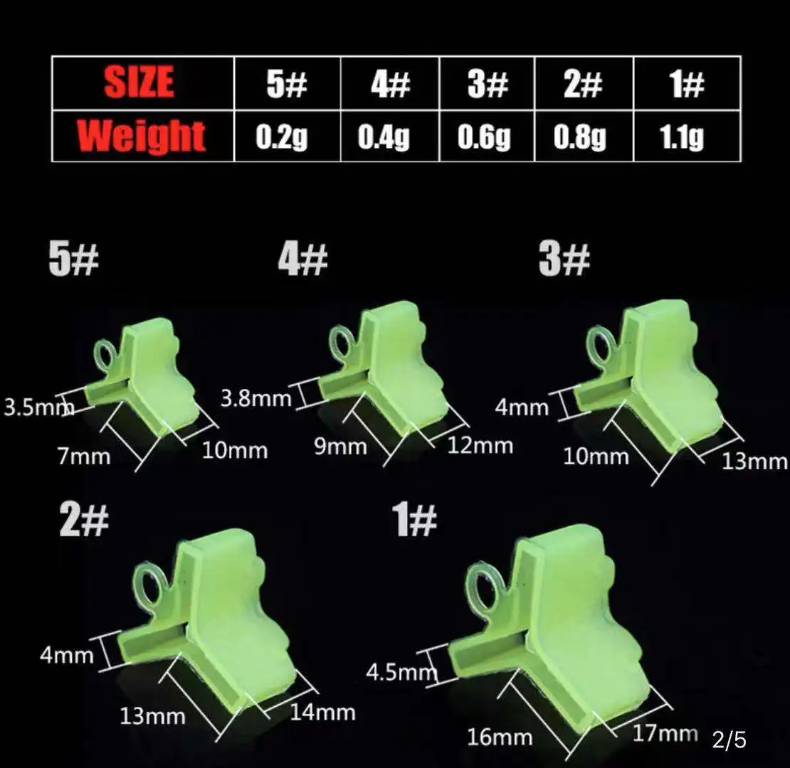 60Pcs Polyethylene 1# 2# 3# 4# 5# Fishing Treble Hooks Safety Protector Holders Case Bonnets Hooks Covers Case Black/Green