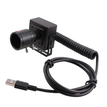 

Coiled USB Cable High Speed 330fps 120fps 720P 60fps 1080P Webcam UVC USB Camera with Mini Case with 2.8-12mm Varifocal Lens