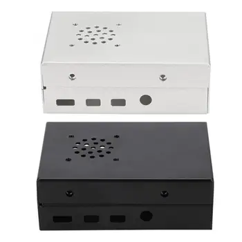 

For Raspberry Pi 4B High Quality Protective Aluminum Alloy Metal Porous Case Cover Enclosure New