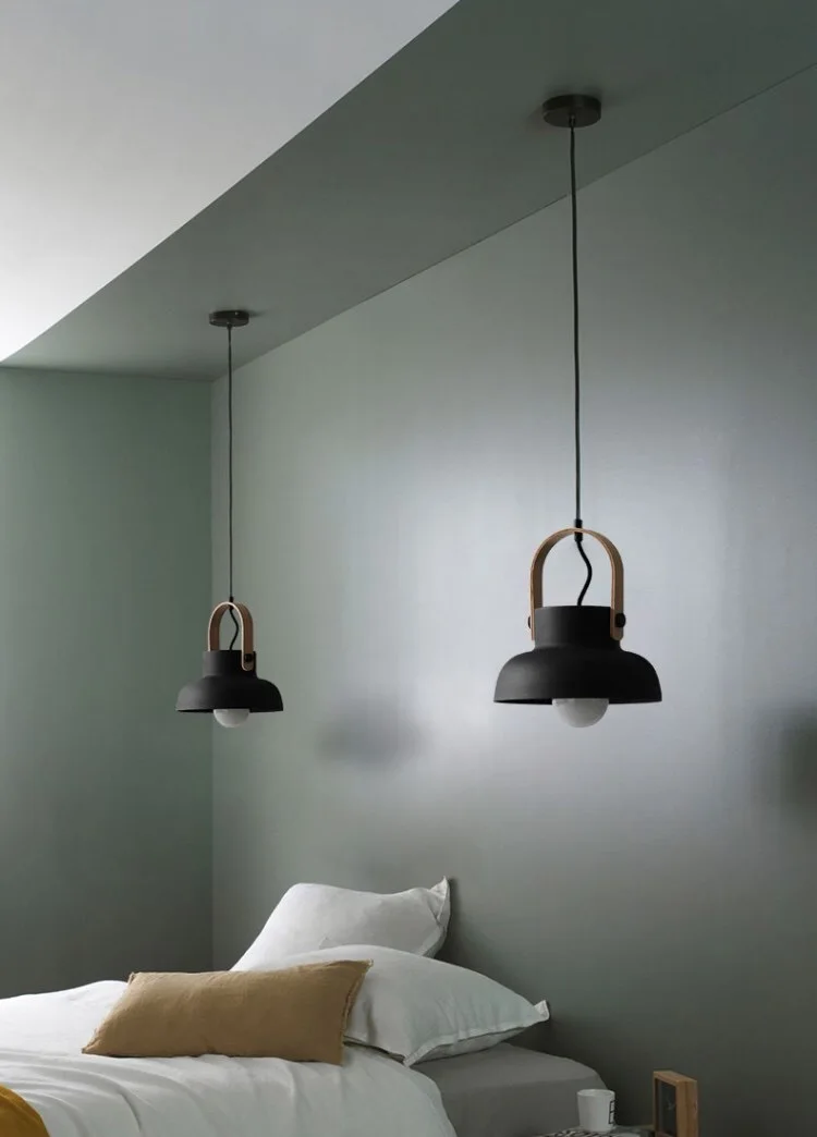 lampe suspendue en métal au design moderne luminaire décoratif idéal pour une salle un bar ou un