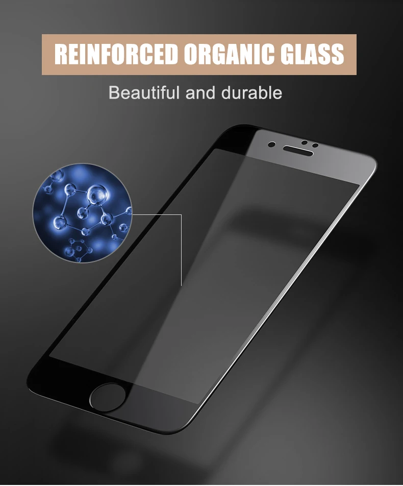 500D Full Protection Glass For iPhone SE 2020 5S 6 7 8 Plus Screen Protector Film On iphone 11 12 Pro Xs Max X XR Tempered Glass cell phone screen protector