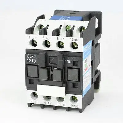

CJX2-1210 AC Contactor 380V 50Hz Coil 12A 3-Phase 3-Pole 1NO