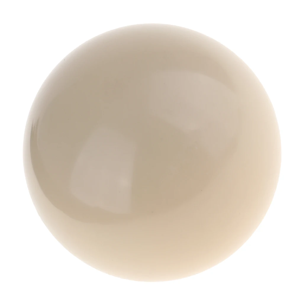Durable Billiard Cue Ball Pool Cue Ball Billiards Ball Replacement with Common Use Size: 5.7cm/2.24inch
