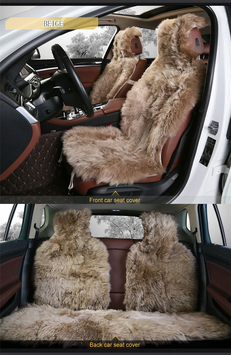 Корона мех длинные волосы накидка на сиденье автомобиля,из натуральных меха овчины,Универсальный размер для всех модели, авто чехлы для BMW,чехлы для сидений автомобиля для camry 50,чехлы на автомобиль mazda 626