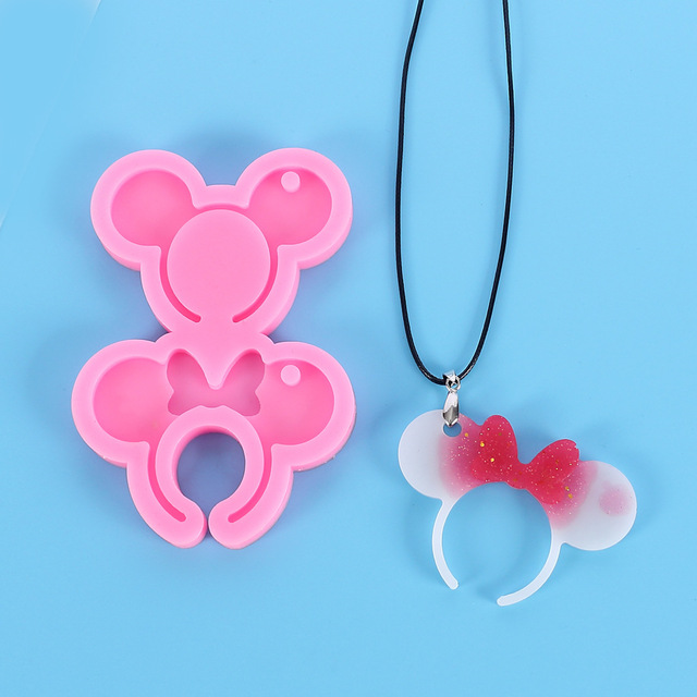 Casting Epoxy Mold For DIY Resin Pendant Hollow Butterfly Keychain Jewelry Tools UV Epoxy Handmade Craft Making Mould