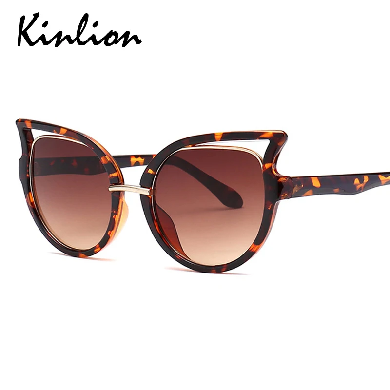 Kinlion, Модные Винтажные детские солнцезащитные очки для девочек, кошачий глаз, негабаритные солнцезащитные очки, Ретро стиль, детские солнцезащитные очки, очки с УФ-защитой