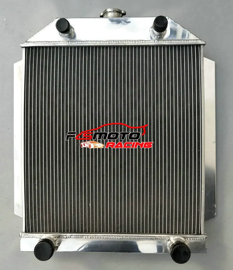 Радиатор из алюминиевого сплава для автомобиля Ford Flathead V8 двигатель M/T 1949-1953 1950 1951 1952