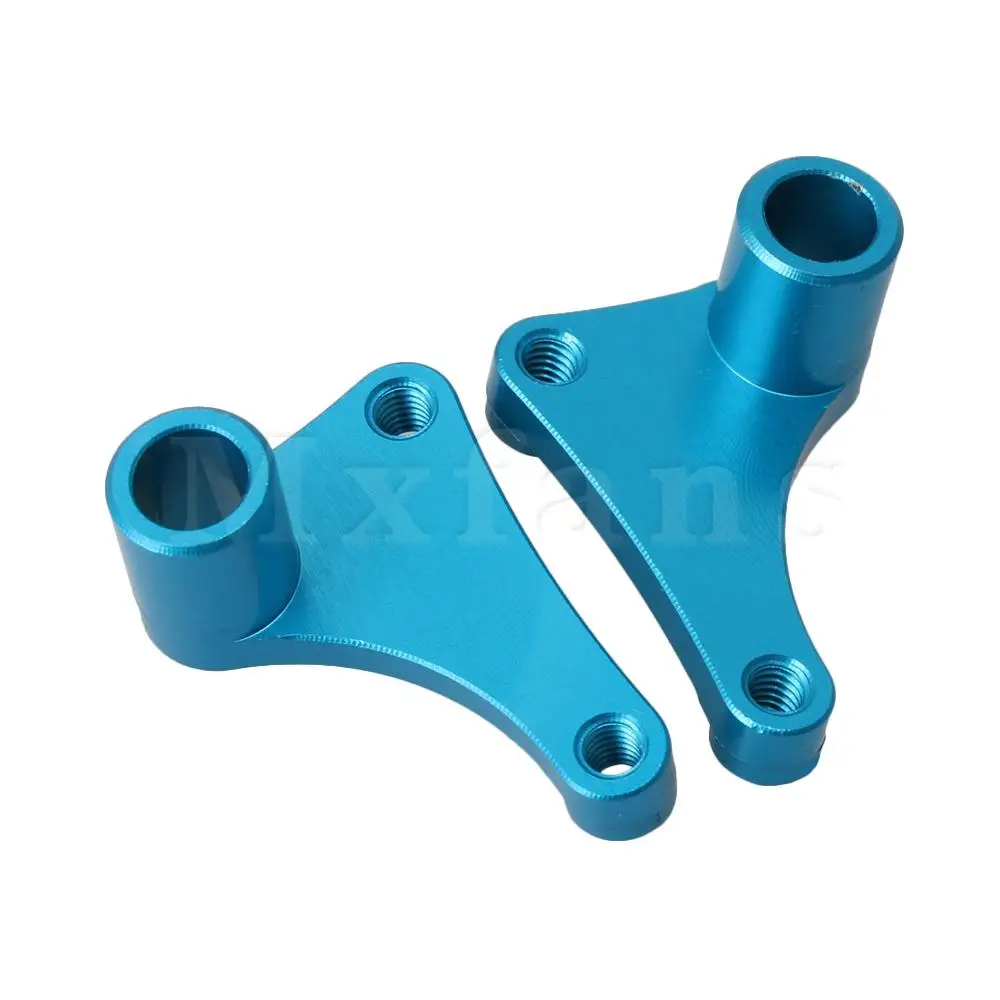Mxfans 2 шт. синий RC1: 12 правой и левой коготь для WLtoys 12428 12423 FY-01/02/03/04/05