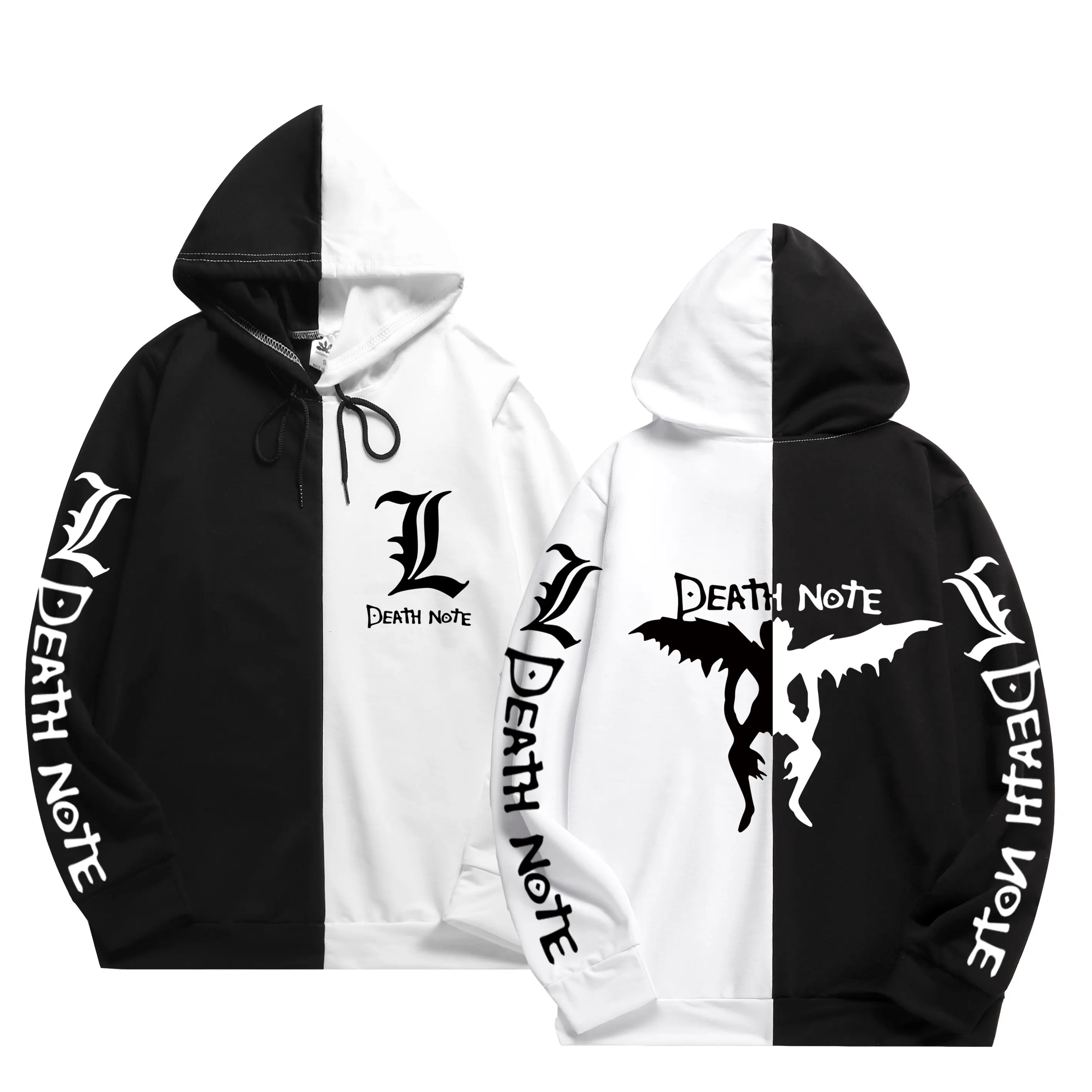 21 Summer Japan Anime Death Note Print Men S Hoodies The Sharingan Patchwork Sweatshirt Thin Clothing Hoodie Sweatshirts Hoodies Sweatshirts Aliexpress