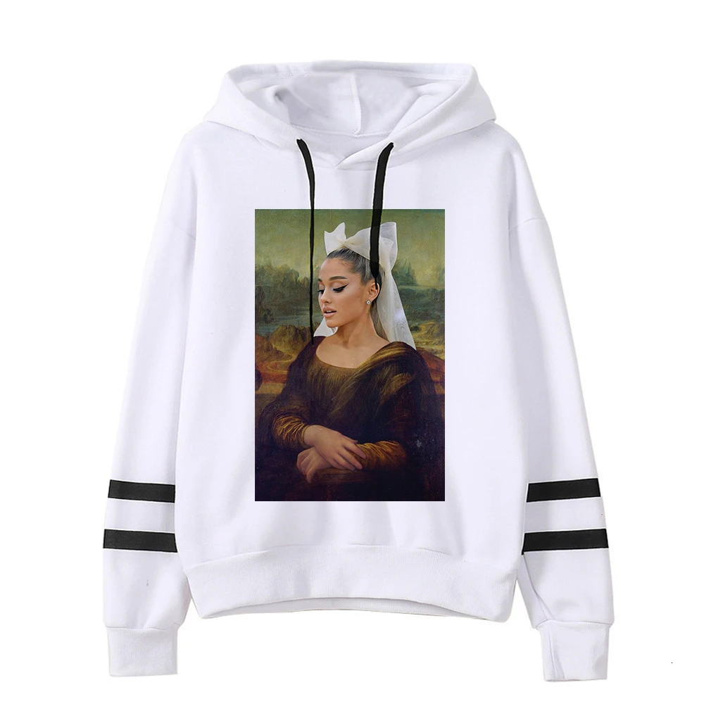 Ariana grande, Женская Толстовка без слез, для плача, худи, одежда с принтом, пуловер, толстовки, женские, Harajuku, kawaii, уличная одежда