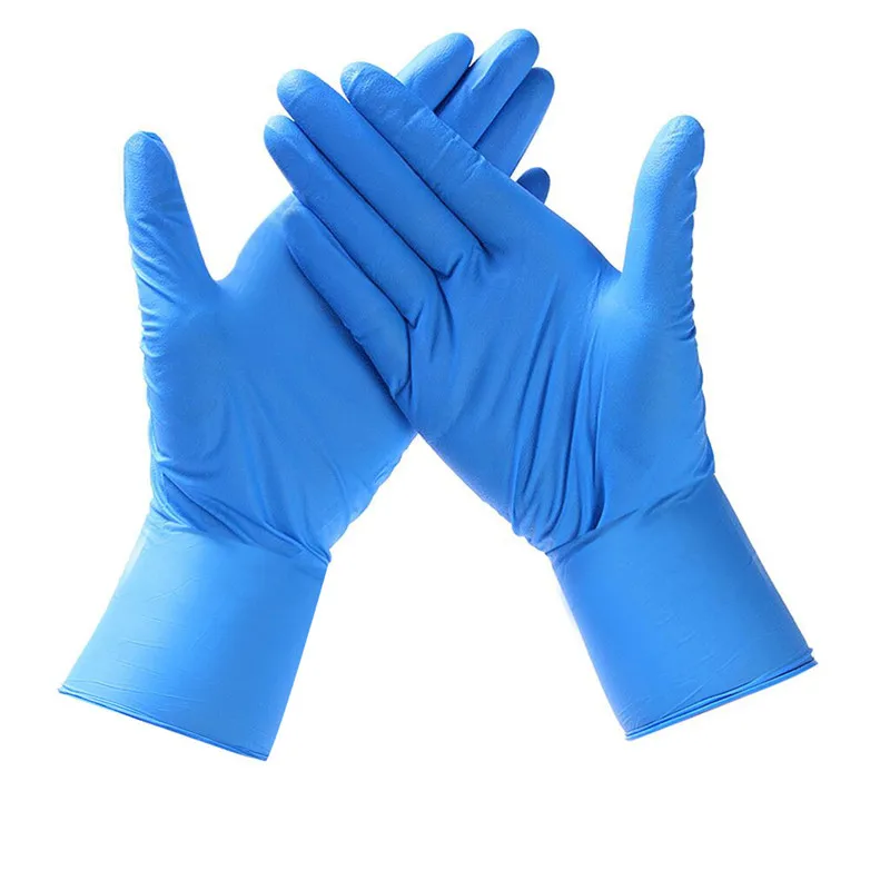 Nitrile Rubber Comfortable Disposable Mechanic Nitrile Glove Exam