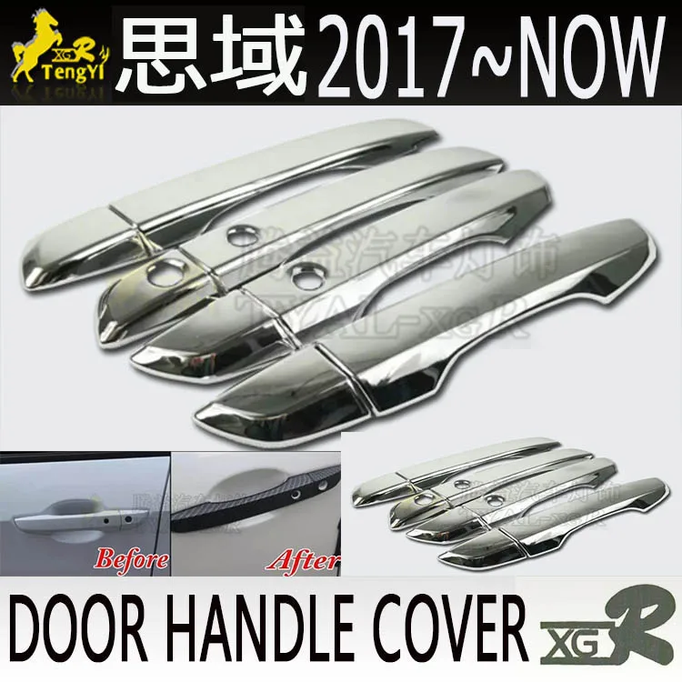 

XGR outside door handle cover chromed part for the 10th civic 2016 2017 2018 2019 body part