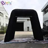 Customized 3X3.5X3.5 Meters Inflatable Black Tunnel Tent Hot Sale Inflatable Diy Tent for Events Toy 5