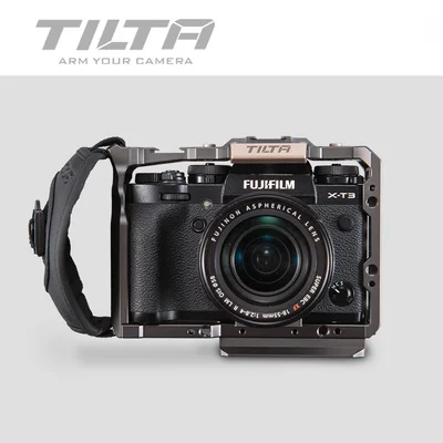 TILTA DSLR клетка для камеры Fujifilm XT3 X T3 и X-T2 ручка для камеры fujifilm xt3 клетка аксессуары VS SmallRig