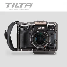 Tilta DSLR камера клетка для Fujifilm X-T3 X T3 и X-T2 держатель с зажимом для камеры fujifilm xt3 клетка аксессуары VS SmallRig