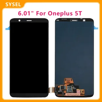 

100% Tested For Oneplus 5T LCD Display Touch Screen Encoder Converter with Frame 1+5T A5010 Lcd Screen