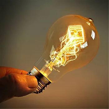 

A19 Incandescent Bulbs Vintage Edison Light Bulbs E27 Antique Light Clear Glass 40W 110V/220V Lamp Home Decoration LAD-s