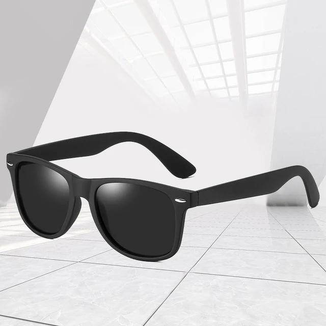 New Sunglasses Fashion Trend Men's and Women's Sunglasses Anti-UV Sunglasses 2140-black