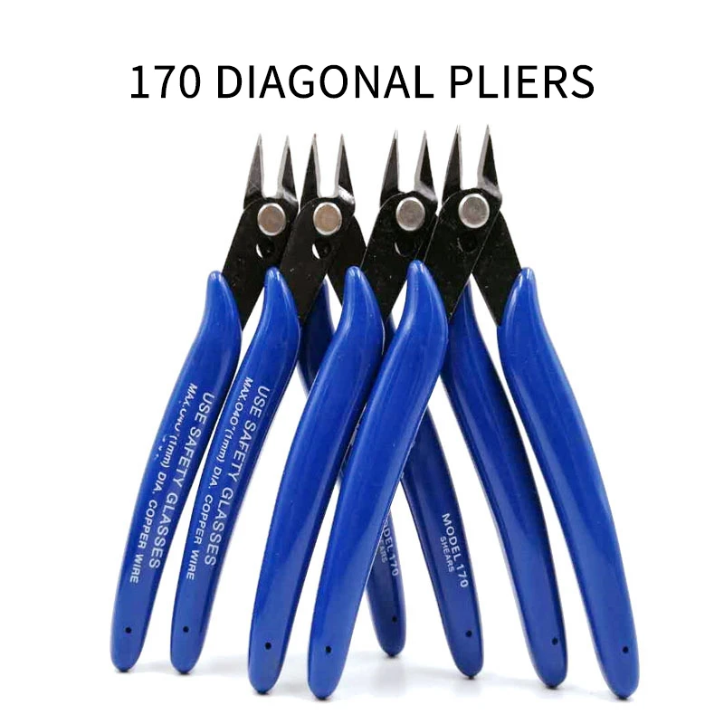 1Pcs 170 Diagonal Pliers Electrical Wire Cable Cutters Cutting Side Snips Flush Nipper Hand Tools Alicate Stripper | Инструменты