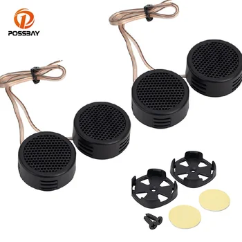 

4pcs/Set Car Universal Tweeter Loudspeaker 500W 4Ohm Audio Silk Film for Car Modification High-Pitched Car Audio Modification