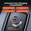 Ugreen 36W Quick Charge 4.0 3.0 QC USB Car Charger for Xiaomi QC4.0 QC3.0 Type C PD Car Charging for iPhone 11 X Xs 8 PD Charger ► Photo 3/6