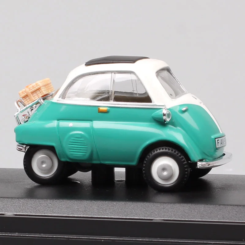 1:43 электронные весы старый ретро Cararama Isetta 250 пузырьковый автомобиль микрокар Diecasts& игрушки модели автомобилей детей 1955 акриловая коробка