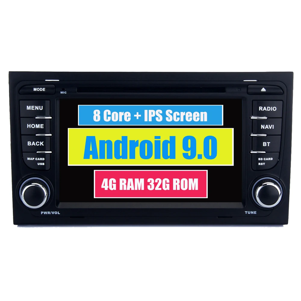 

RoverOne for Audi A4 S4 RS4 8E 8F B6 B9 B7 RNS-E Android 9.0 Autoradio Car GPS Radio Stereo Multimedia Media System Head Unit