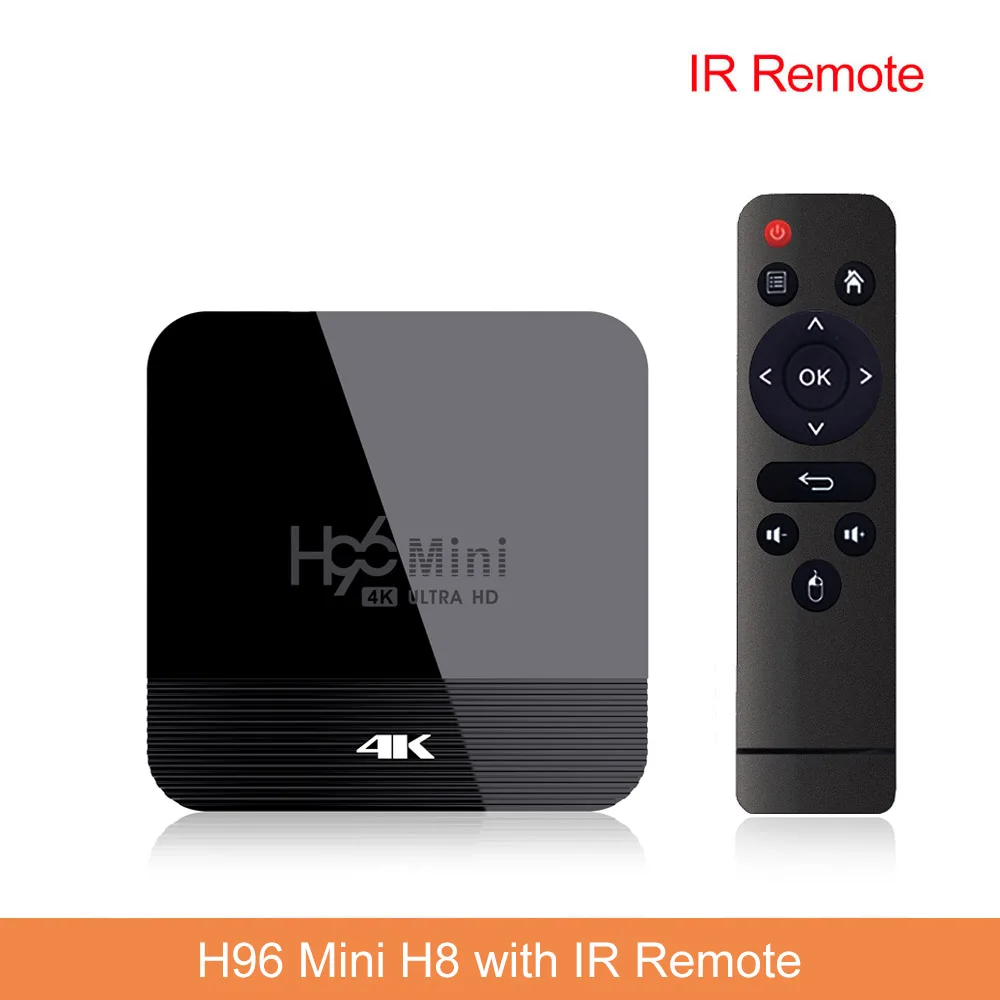 LEMADO H96 Mini H8 tv Box Android 9,0 2G 16G поддержка 2,4 ГГц/5 ГГц wifi HDMI 2,0 Bluetooth 4,0 4K Netflix YouTube Android tv Box