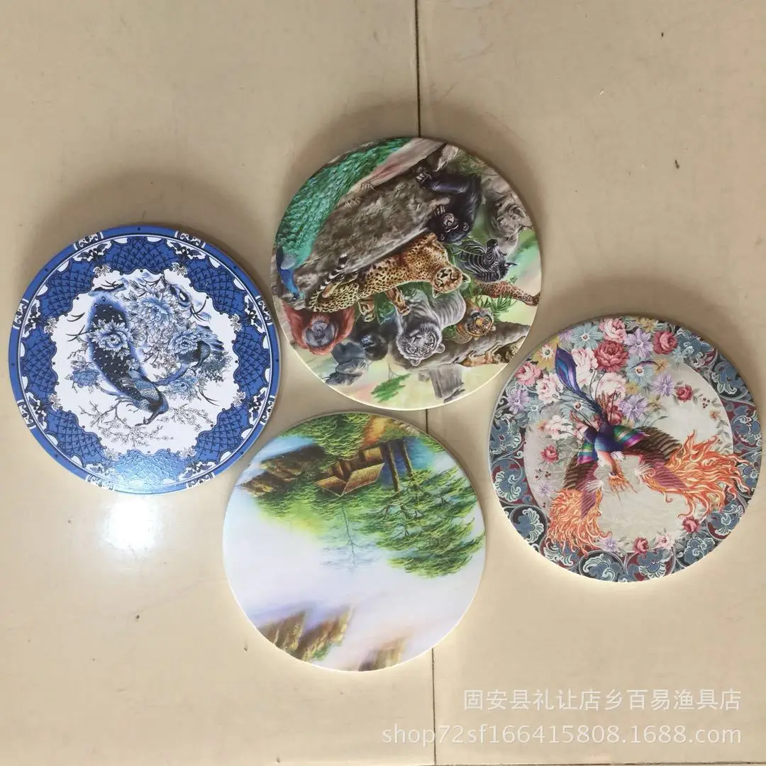 

Coloured Drawing Floating Magnetic Disk Strong Magnetic Bait Pulling Disc Bait Dish Kit Magnetic Disk Fishing Gear