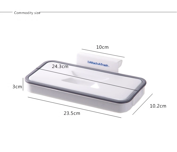 Прикрепить-а-мусорный Крюк Тип задняя дверь стеллаж для хранения Кухня Мусорный шкаф мусорный мешок мусорный бак