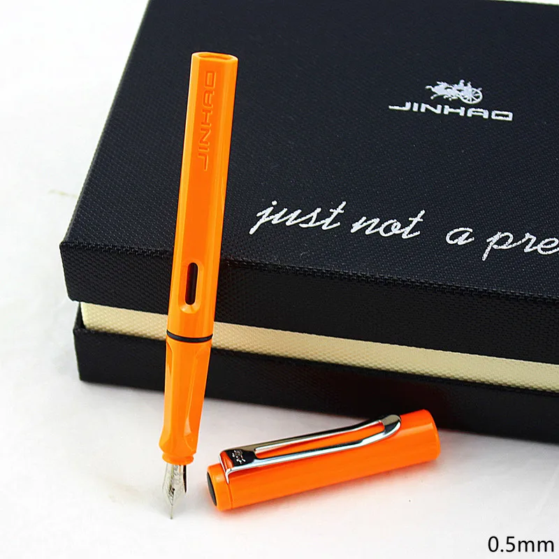 Канцелярская Акция Jinhao 599A кавайные конфеты цвета Пластиковая перьевая ручка