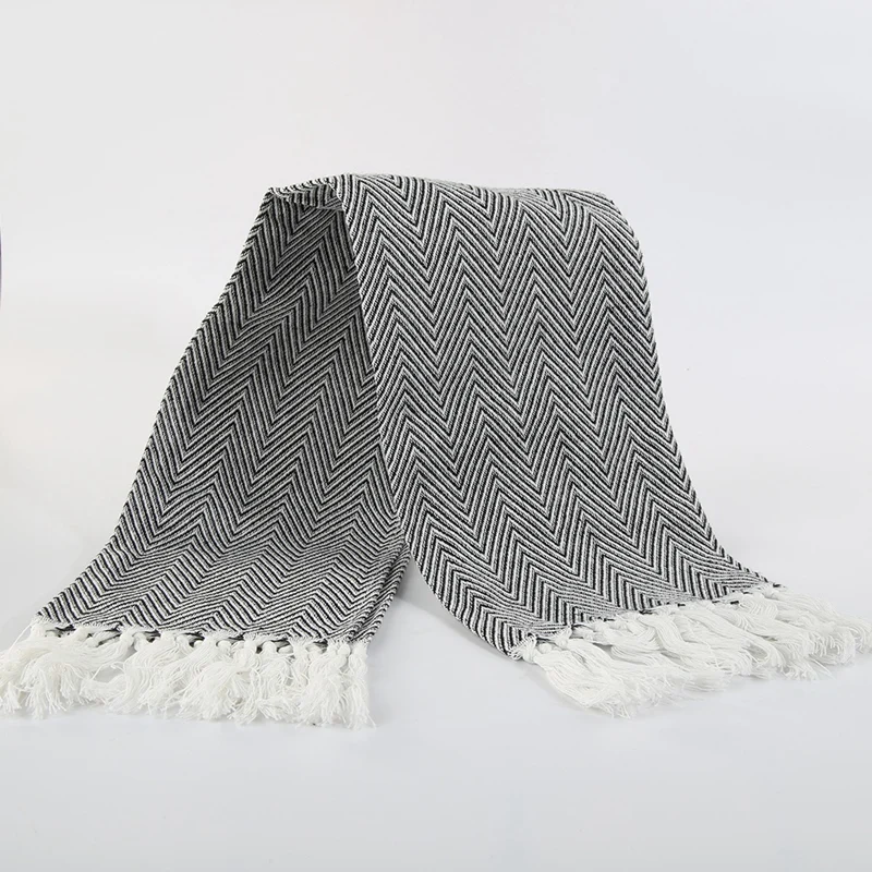 6Pcs Cotton Table Napkins Cloth Tassel Tea Towel Absorbent Dish Cloth Scouring Pad Kitchen Towels Handkerchief Party Dinner Plac
