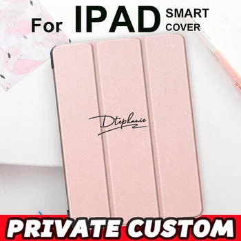

Custom name Butterfly Leather Case For iPad Pro 11 2020 2th generation Cover With Sleep Magnetic Trifold Case for iPad Pro 11