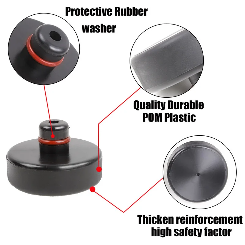 Jack pad für tesla modell 3 y s x für tesla jack gummi pad adapter werkzeug  mit aufbewahrung box jack pucks tesla zubehör schützt