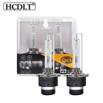 

HCDLT OEM Quality 12V 35W 55W D2S D4S HID Xenon Headlight Bulb With Metal Holder 4300K 5000K 8000K 6000K D2 D4 Car HID Bulb Lamp