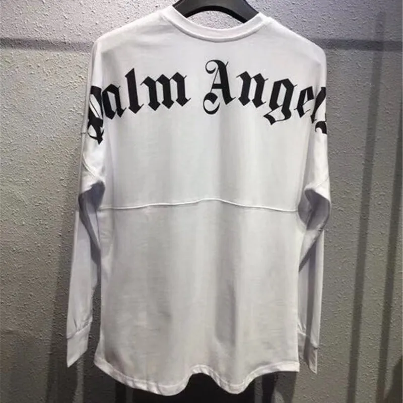 

Men Women Palm Angels Sweatshirts Loog Sleeve Splice High Quality Style Fashion Loose Casual Hip Hop Cotton Palm Angels hoodie