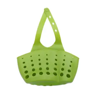 

Adjustable Sink Sponge Storage Rack Hanging Basket Bathroom Accessory Kitchen Organizer Hanging Storage Holder Rack
