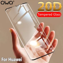 20D полное покрытие из закаленного стекла для huawei mate 20 Pro 10 Lite P Smart Защита экрана для huawei P30 P20 Lite P30 Pro стекло