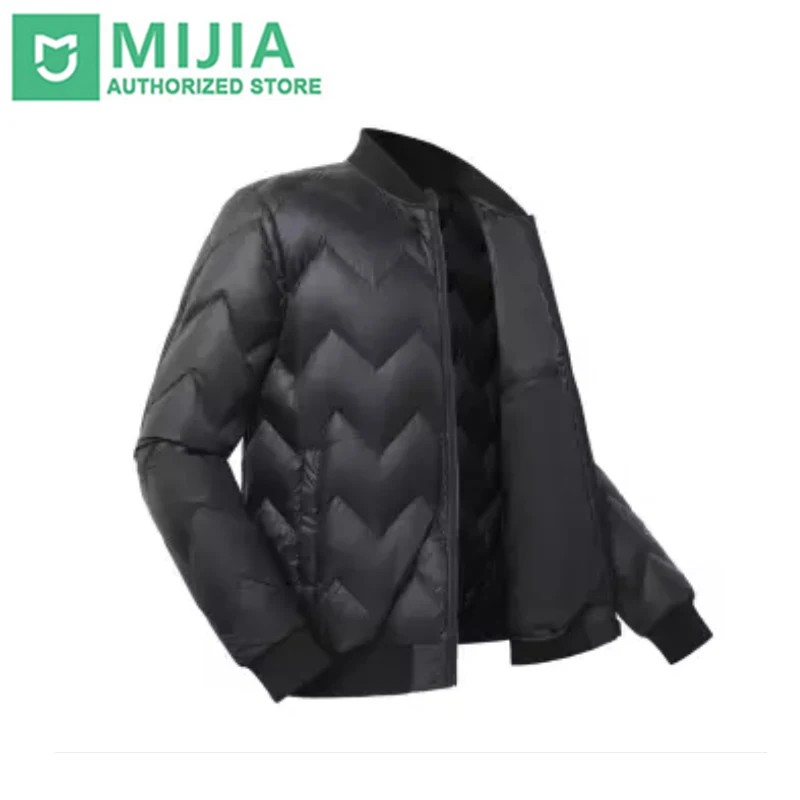 Xiaomi Mijia Uleemark мужская куртка на гусином пуху легкий вес модный дизайн 20D ткань высокой плотности замок температура холодное сопротивление