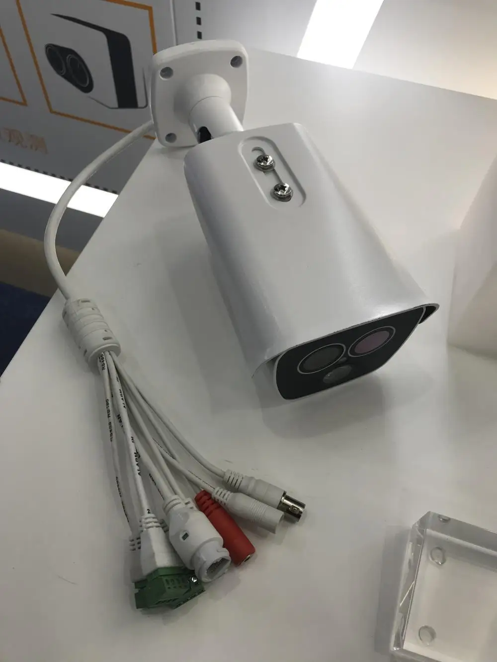 Термальная cctv камера 2.0MP противопожарная сеть значение гибридная Пуля Мини тепловизионная камера в cctv камера