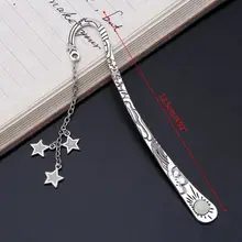 Светится в темноте светящаяся книга маркер креативная Закладка со звездами этикетка школьные канцелярские принадлежности LX9A