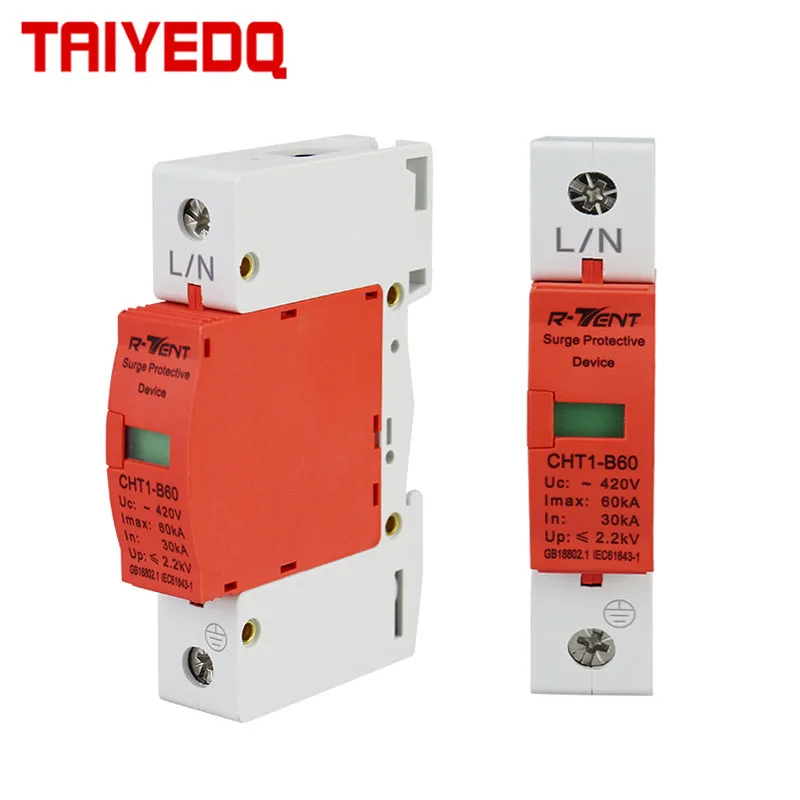 1P+N 420V protector contra sobrecarga de casa Dispositivo De Protección De Bajo Voltaje interruptores