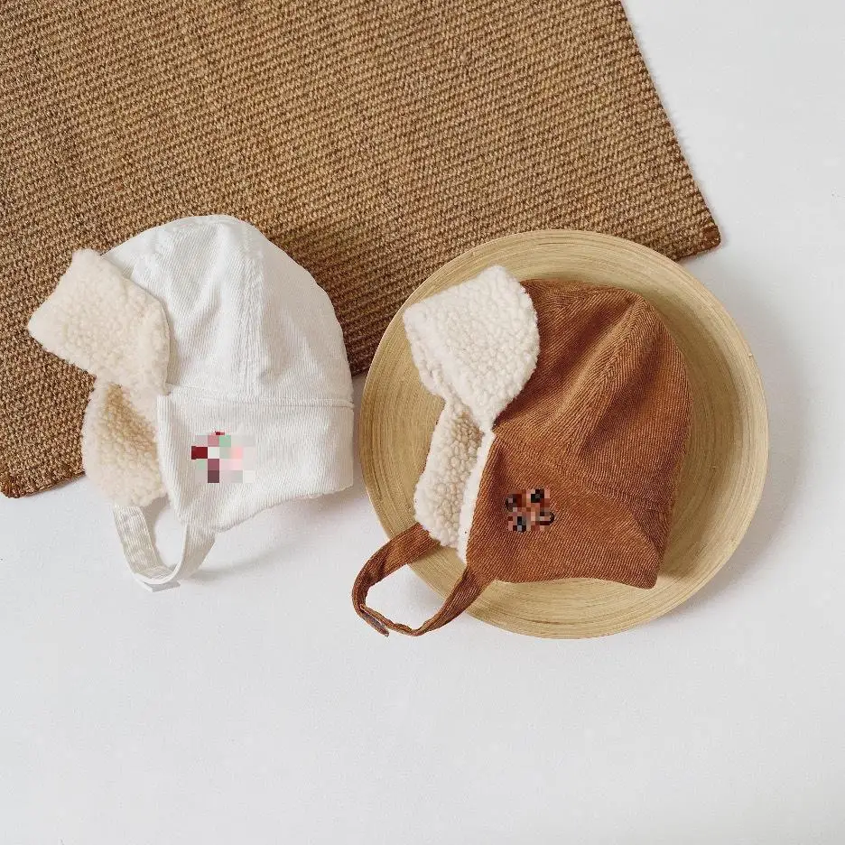 

Winter 1-6 Years Baby Hat Warm Thinken Caps For Girl Boy Newborn Photography Props Bonnet Enfant Infant Hats Christmas Gift