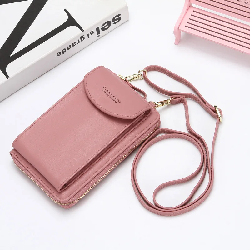 Y titular multinacional Teléfono Teléfono Cartera Móvil Bolsa Monedero Monederos Nuevo y Messenger Bag Tarjeta Europea Bolsos HXFUV