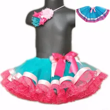 

Cute Summer Kids Little Girls Toddler Infant Tulle Dancewear Chiffon With Bow 3 Layer Petti Ballet Tutu Skirt