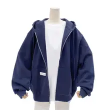 

Women Hoodie Simple Casual All Match Solid Color Hooded Coat for Daily Wear Hooded Coat Hooded Sweatshirt