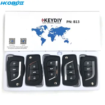 

HKOBDII KEYDIY Original KD B13 3 Button B series Universial Remote For KD900/KD-X2/ URG200/KD MINI B Series Remote