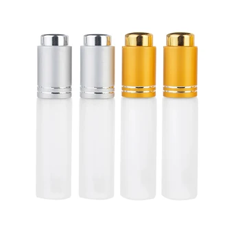 

20ml Small Size Portable Empty Compact Simple Lightweight Press Pump Bottle Frosting Glass Face Lotion Pot Beauty Makeup Tools