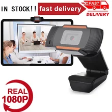 3 Megapixel Auto Focus HD Webcam 1080P PC Web USB Camera Cam Video
Conference with Microphone for Laptop Computer